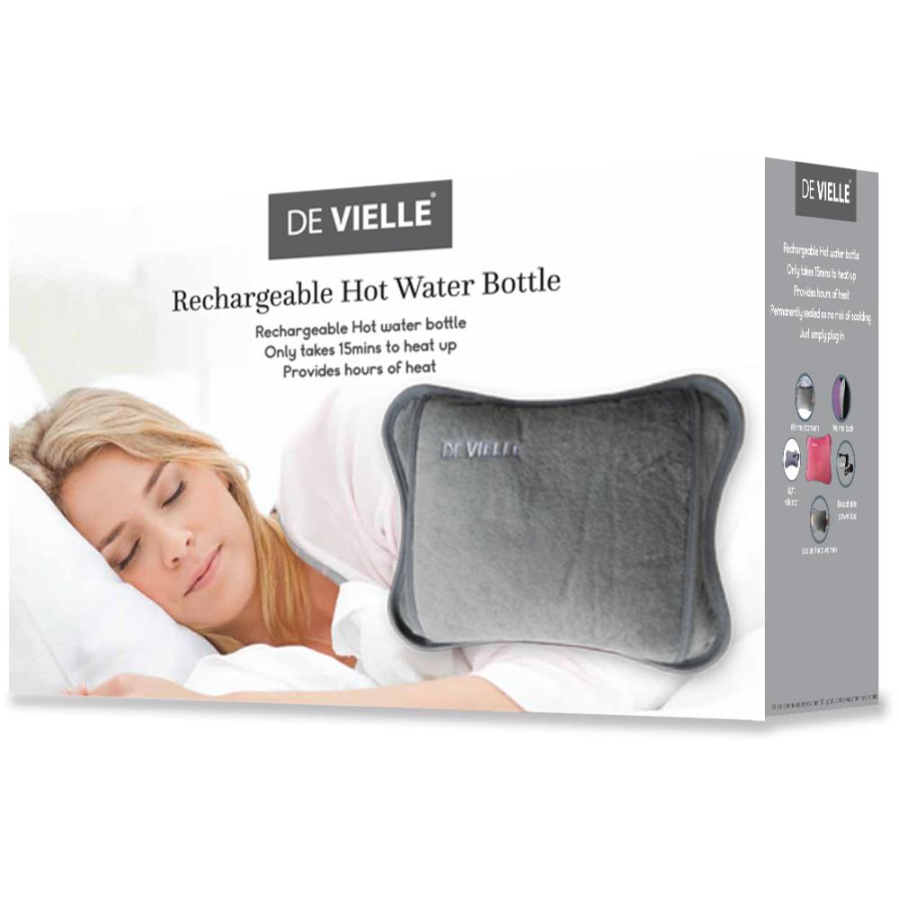 De Vielle Hot Water Bottle-Grey (766548)