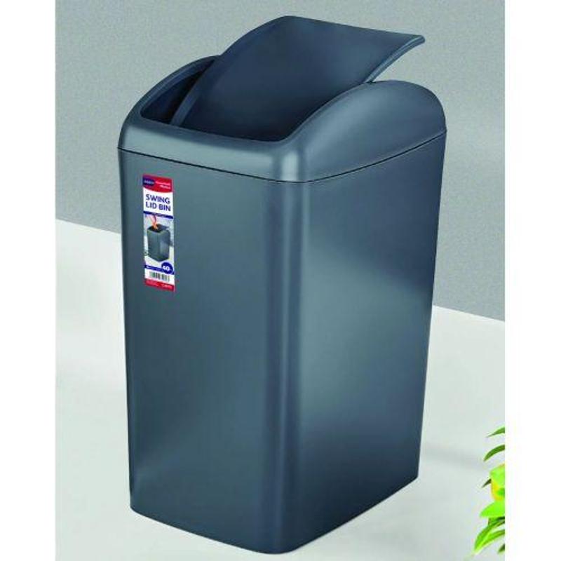 Swing Lid Bin 40L - Anthracite