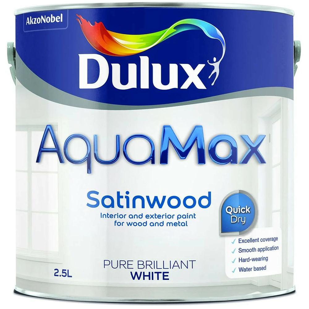 Dulux Aquamax Satinwood PBW 2.5L