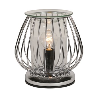 Electric Wax Melter Touch Chrome Framework Industrial Globe 17cm