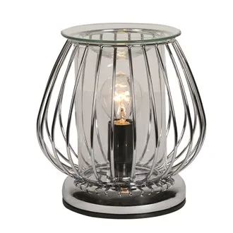 Electric Wax Melter Touch Chrome Framework Industrial Globe 17cm