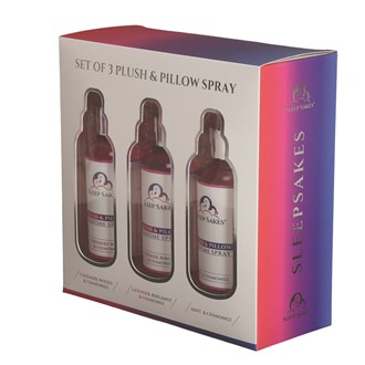 Chamomile Fragranced Spray Box By Sleep Sakes Set 3 X 120ml