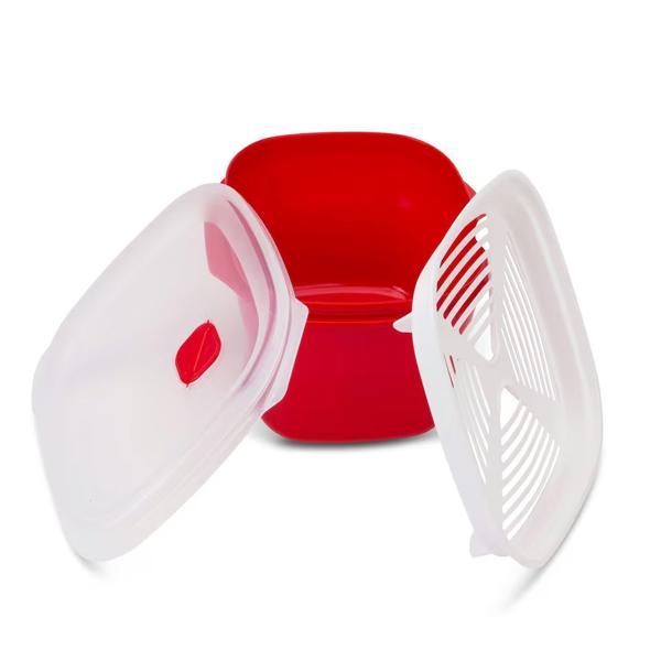Good2Heat Plus Microwave Cookware Multisteamer With Steamer Tray 26L
