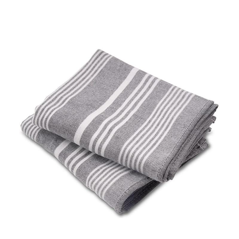 Cuisinart Antimicrobial Professional Fouta Yarn Dye Tea Towel 40 X 70C