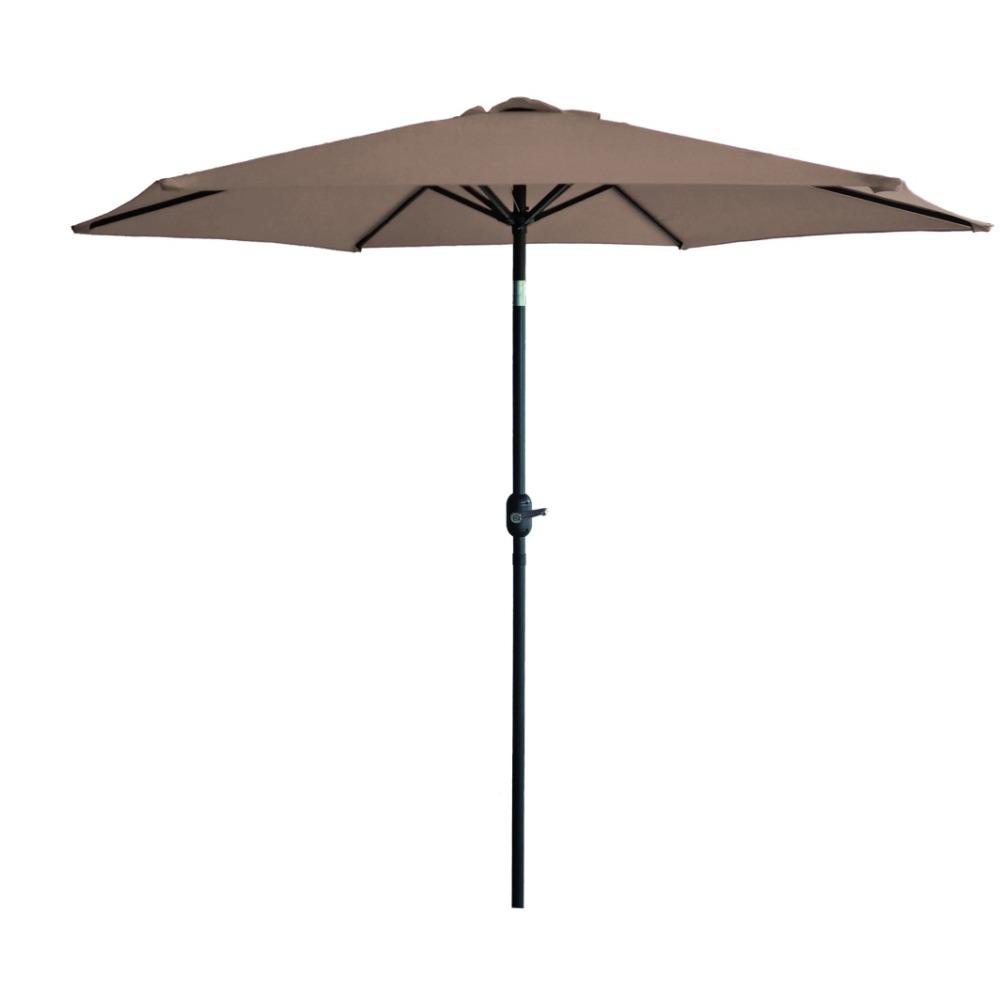 Euroactive Crank & Tilt Aluminium Parasol Stone - 2.7M