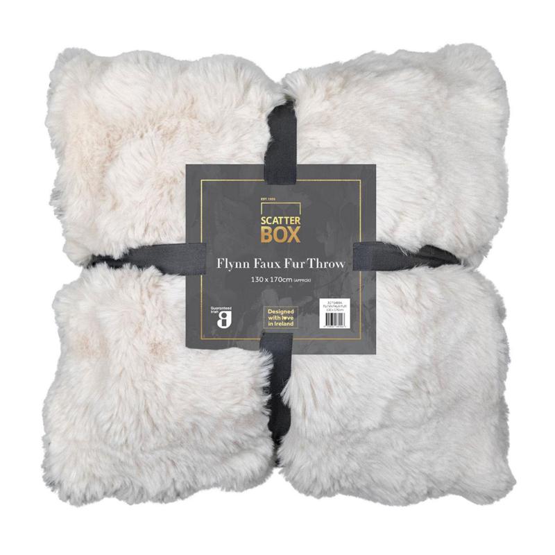 Flynn Faux Fur 130X170cm Cream