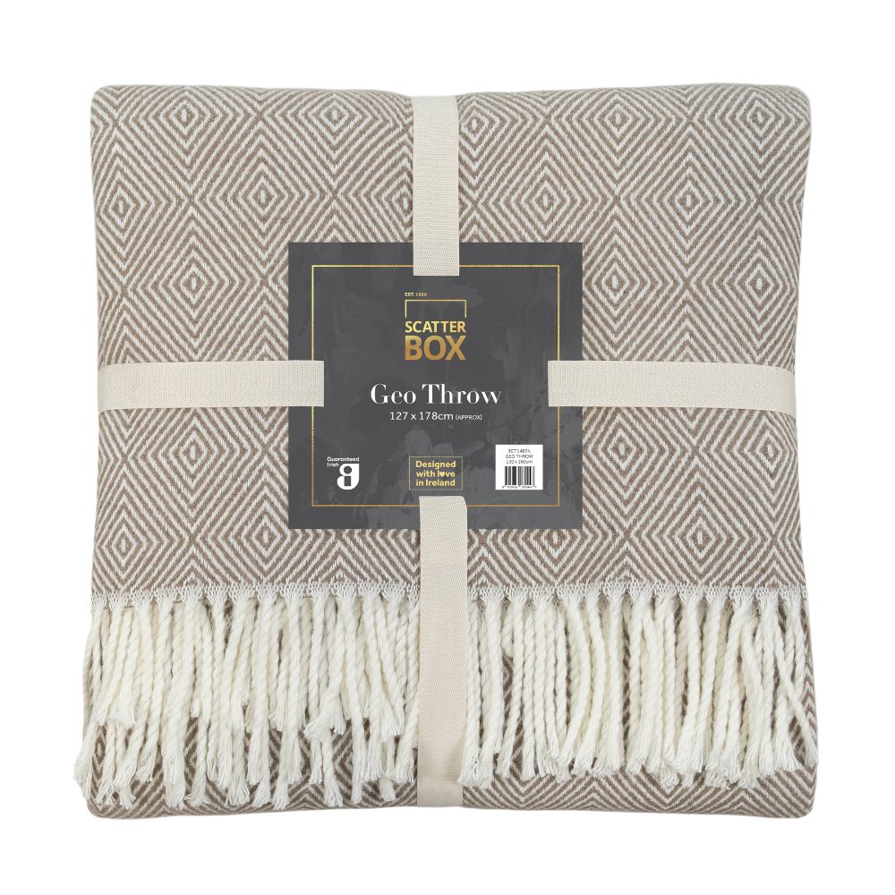 Scatterbox Geo 127X178cm Natural