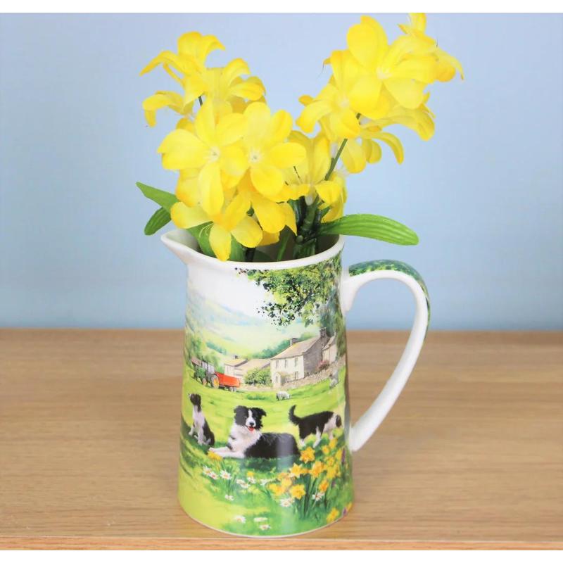 Collie And Sheep Jug 22 94729