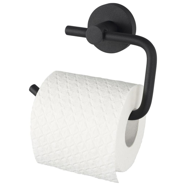 Haceka Kosmos Toilet Roll Holder Matt Black