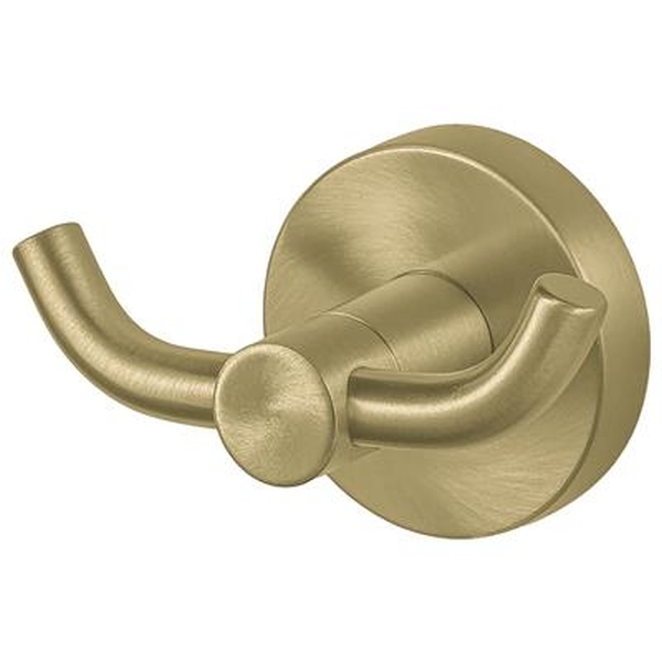Haceka Kosmos Double Hook Brushed Gold