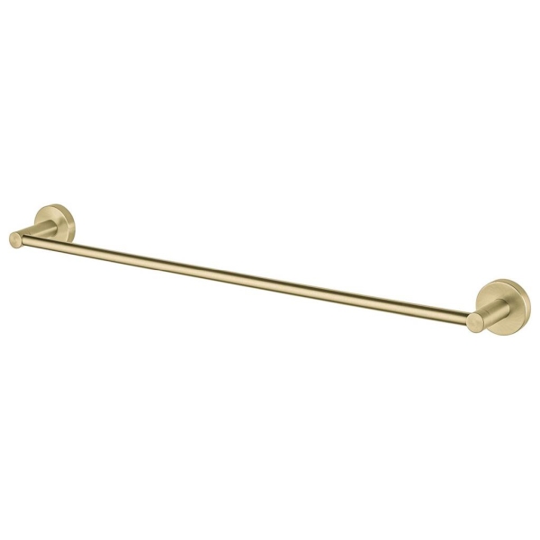 Haceka Kosmos Towelrail Single Brushed 61cm Gold