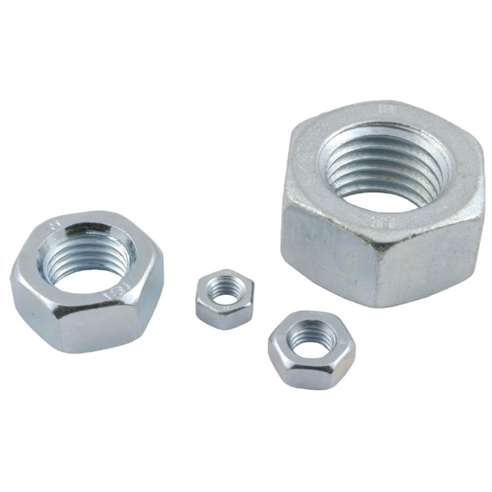Tucks - M10 Hex Full Nut Zinc Plated Din934