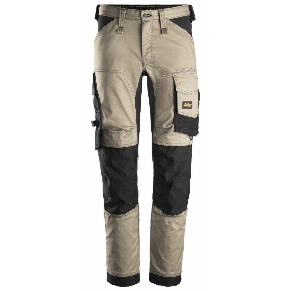 Snickers - Allroundwork, Stretch Trousers - KhakiBlack