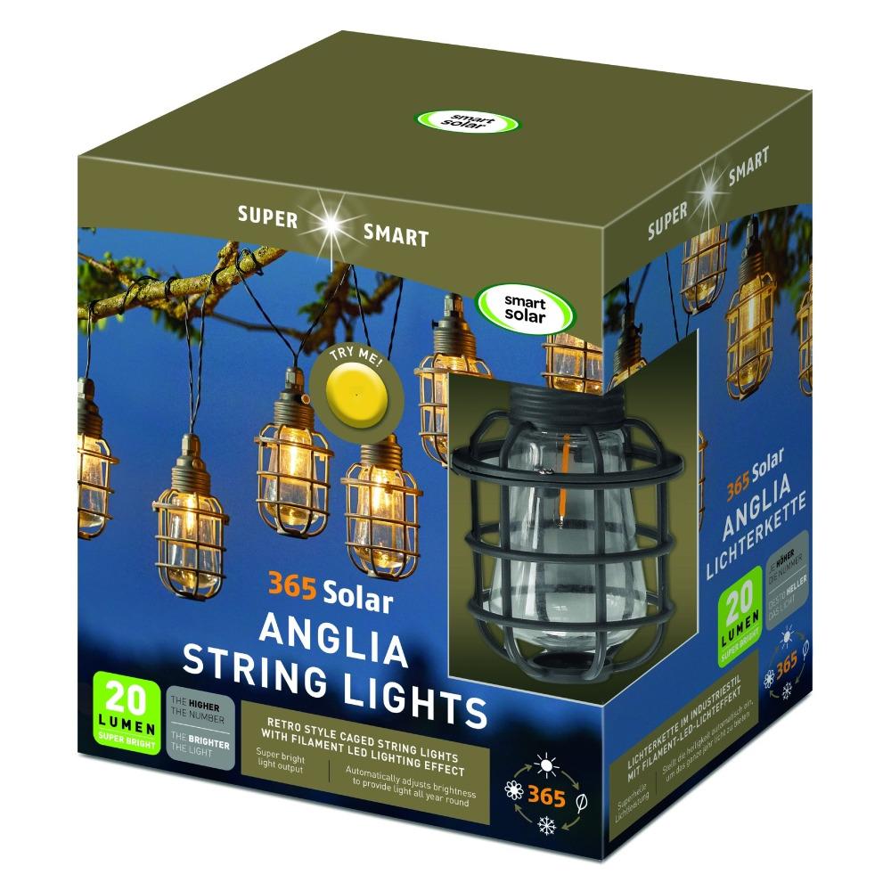 Smart Solar Anglia 365 String Lights - Set Of 10