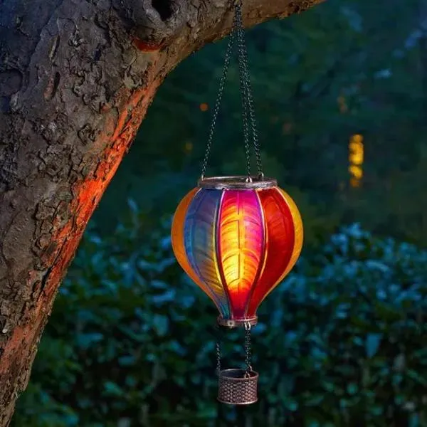 Rainbow Flaming Balloon