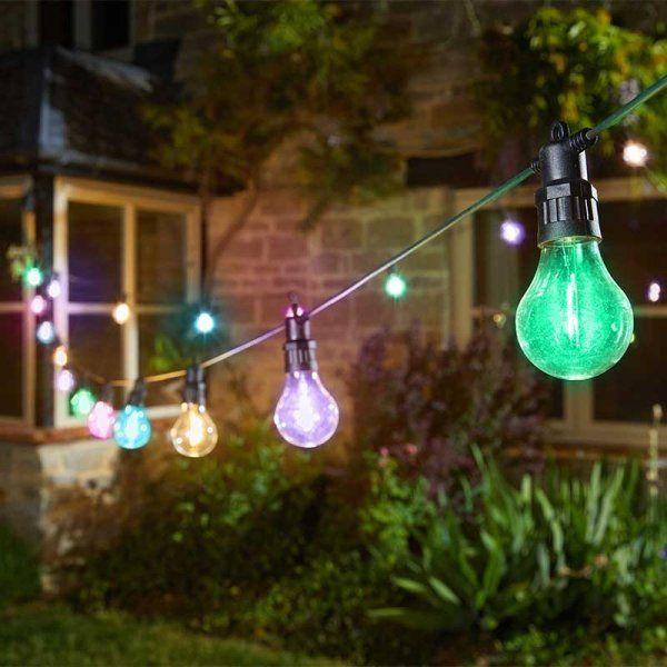 Decor Festoon Lv String Lights, Multi Coloured - Set Of 20