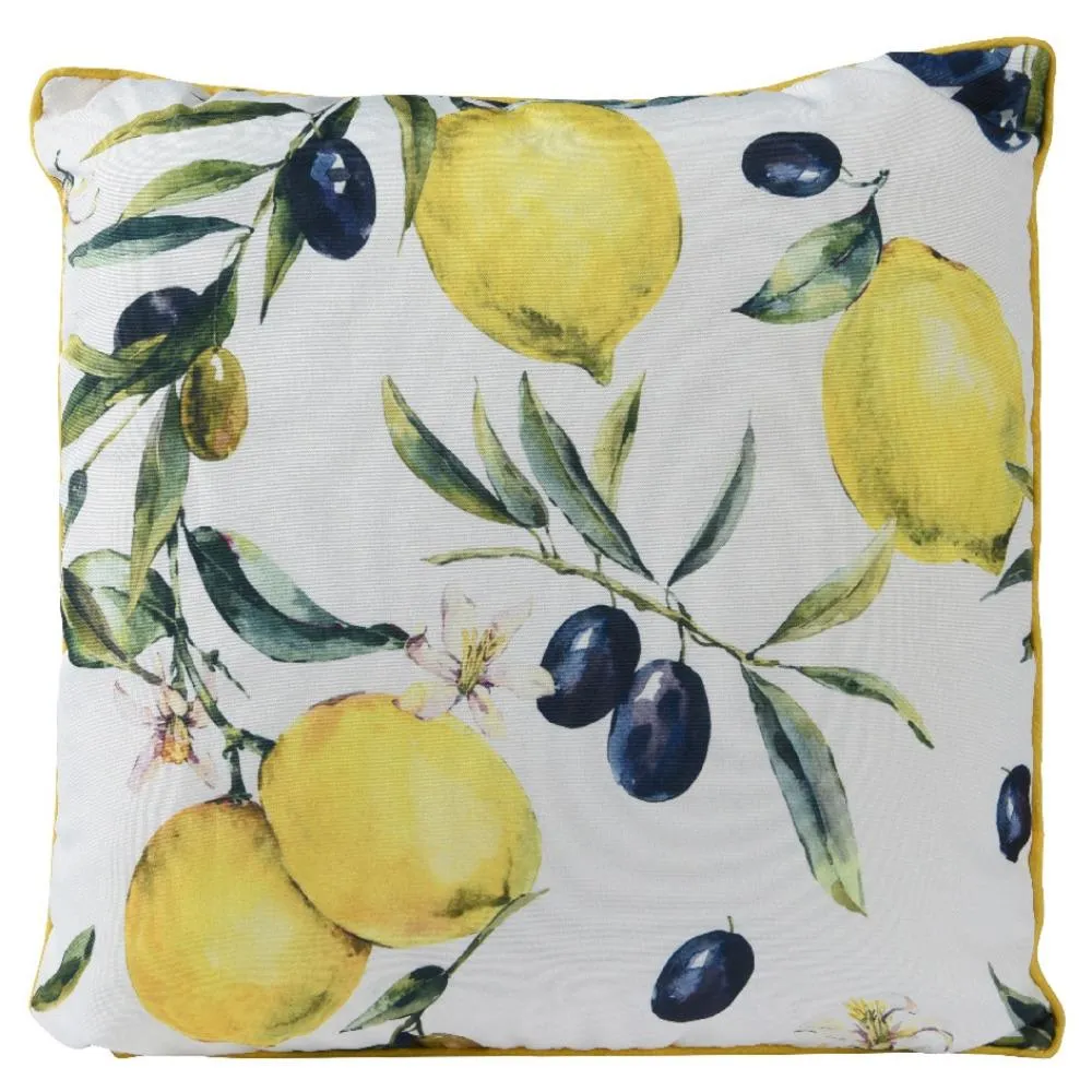 Outdoor Lemon Scatter Cushion