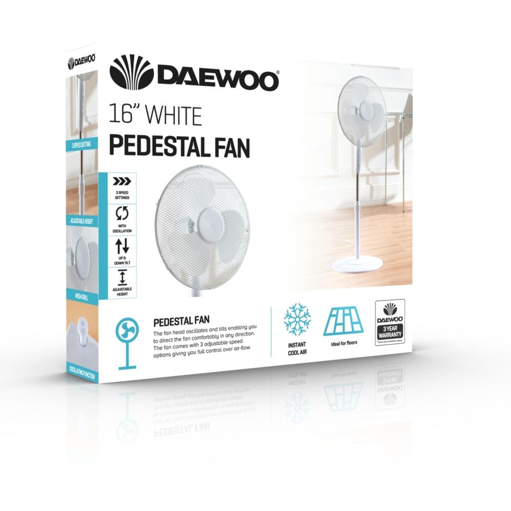 Daewoo 1400-04 16" Pedestal Fan