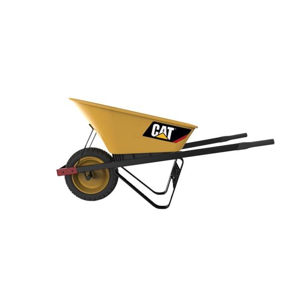 Cat J22-150 Steel Wheelbarrow - 250kg Capacity - 170L