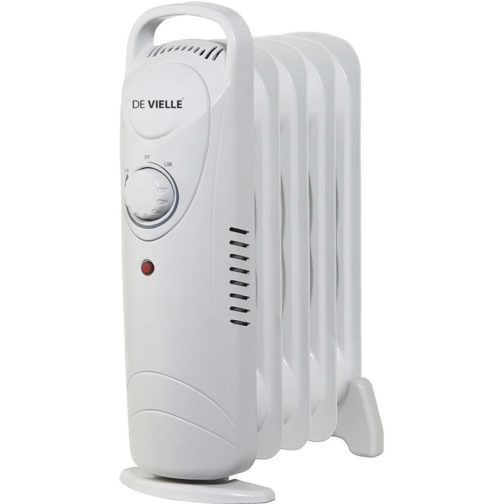 De Vielle 5 Fin Mini Oil Filled Radiator - 500W