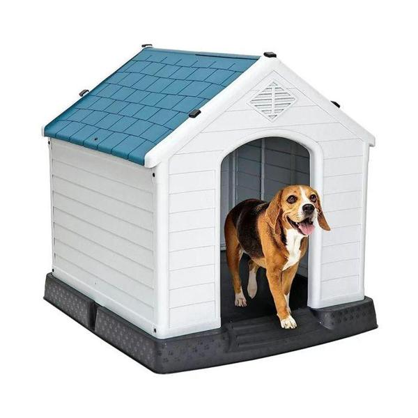 De Vielle Pets Plastic Dog Kennel - Large