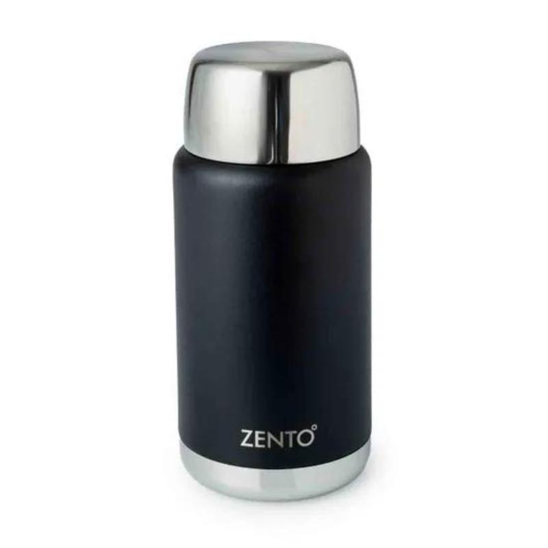 Black 800Ml Torpedo ''Food'' Flask (6) Zento