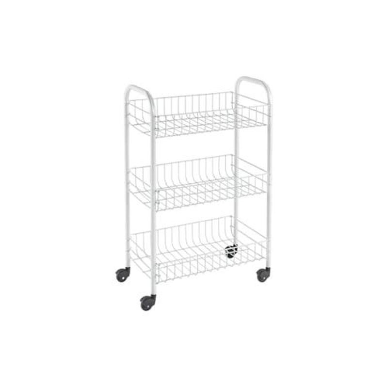 Siena Rolling 3Tier Veg Trolley 41X23X60cm(5)