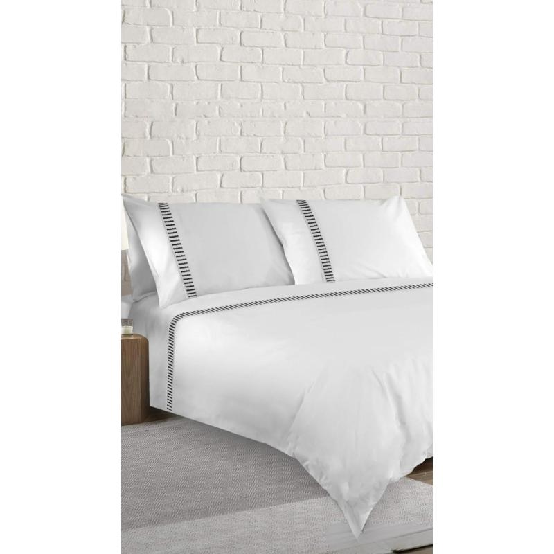 SKing SIze Paris Black Duvet Cover