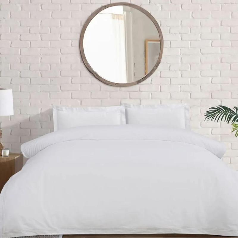 Single Bed Bourdon Biarritz White Duvet Cover