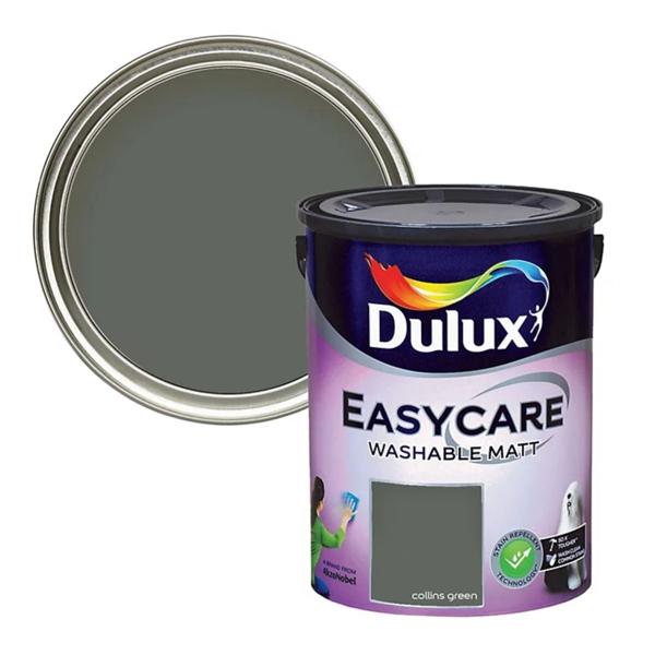 Dulux Easycare Matt Collins Green 5L