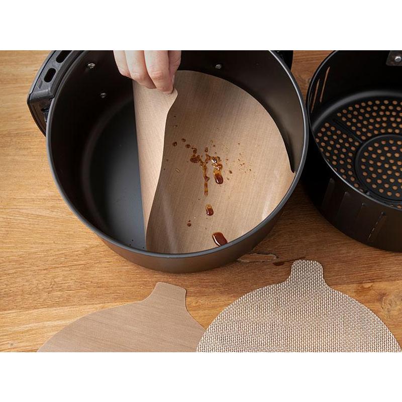 Air Fryer Liner Set Of 2 Round(12) Nostik