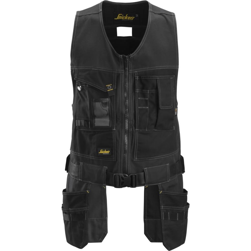 Snickers - Toolvest, Canvas+ - BlackBlack