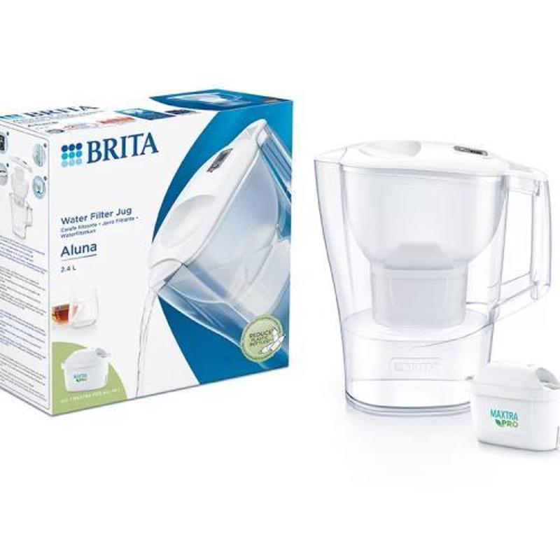 Brita Aluna White Filter Jug With Maxtra Pro All In 1 Filter