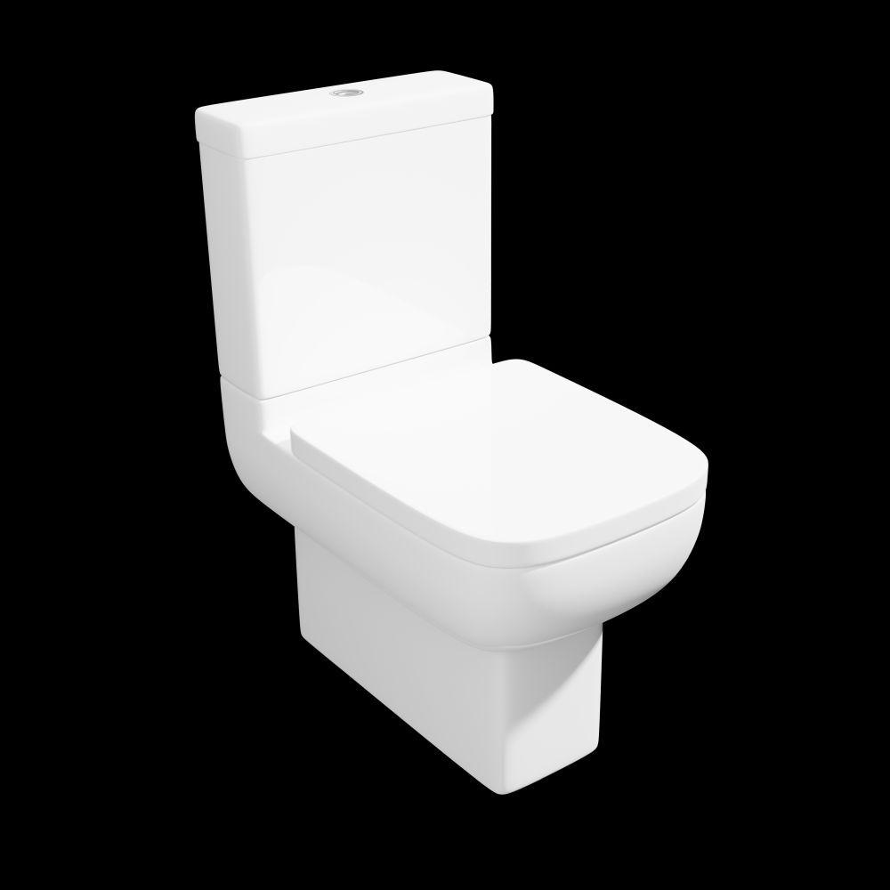 Lusso 600 Close Back Close Coupled Wc Pan (Pan Only)