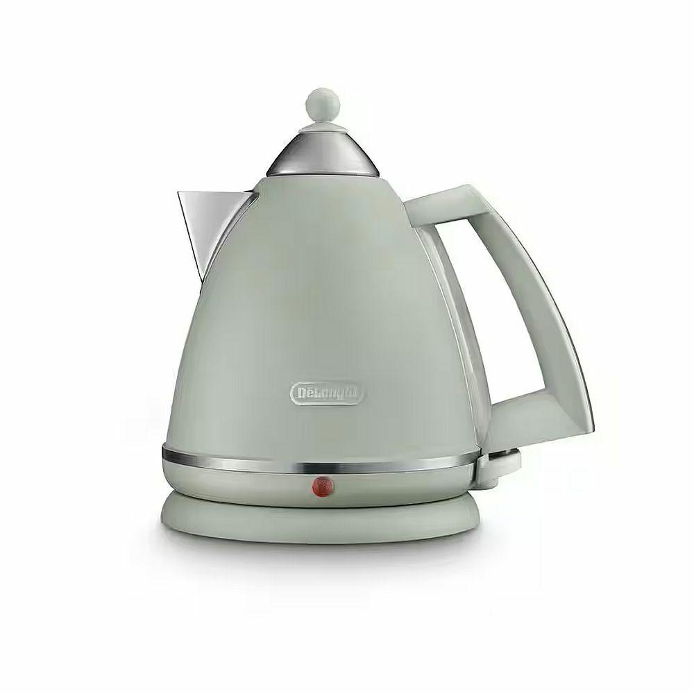 Delonghi Flora Collection Metal Kettle 1.7Kw - Green