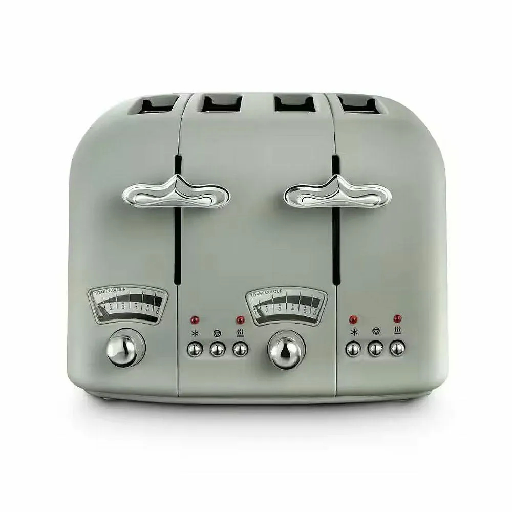 Delonghi Flora Collection 4 Slice Metal Toaster - Green