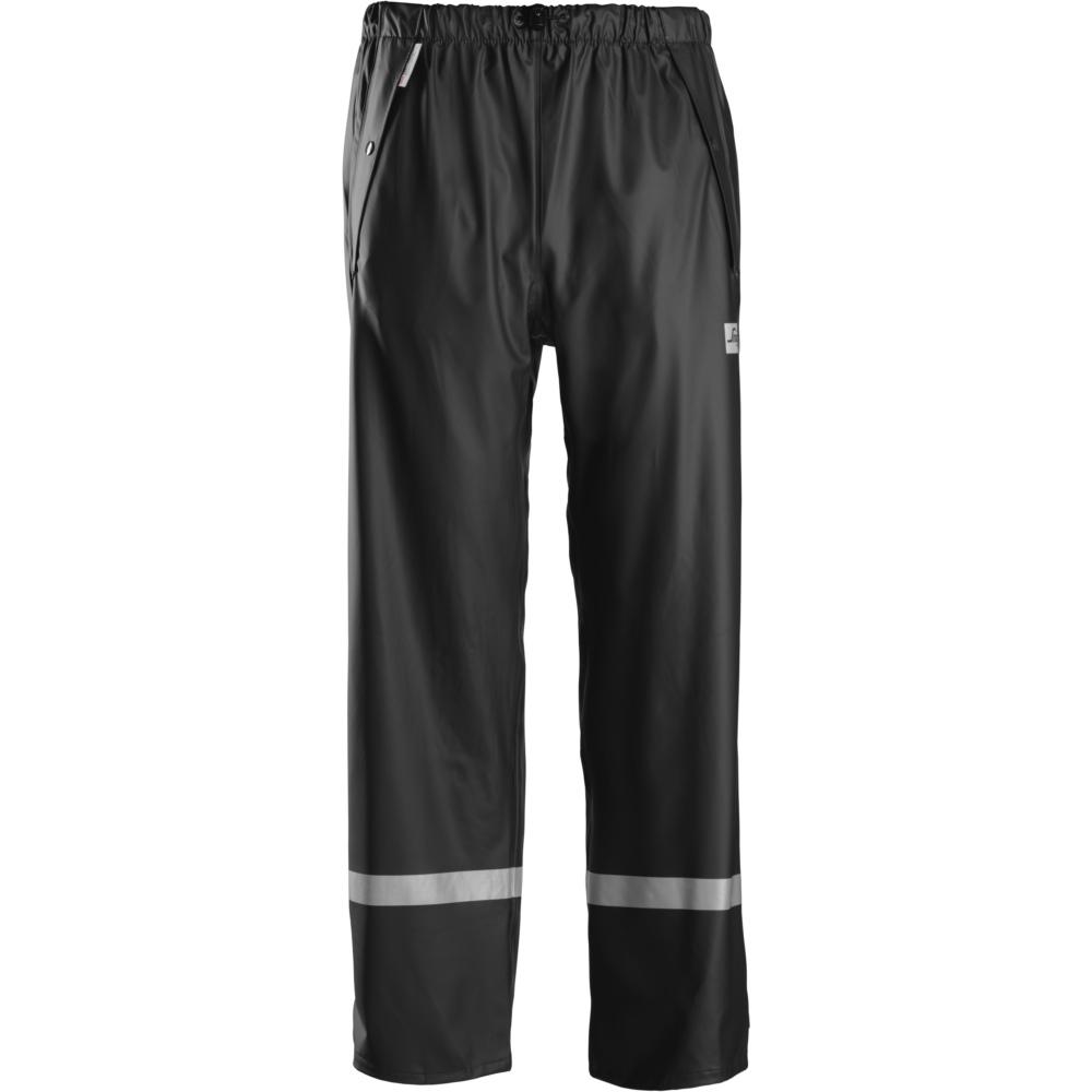 Snickers - Rain Trousers, Pu - Black