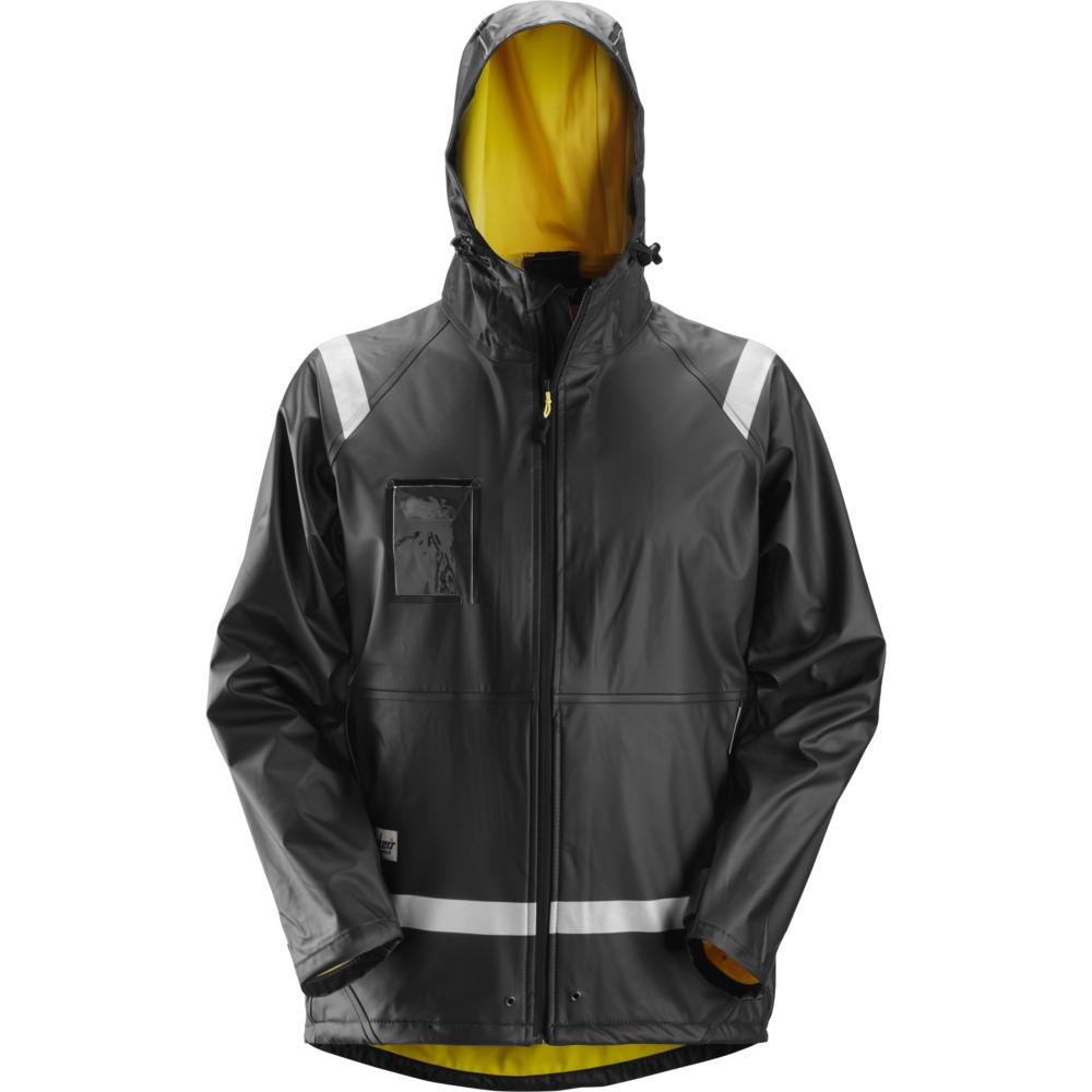 Snickers - Rain Jacket, Pu - Black