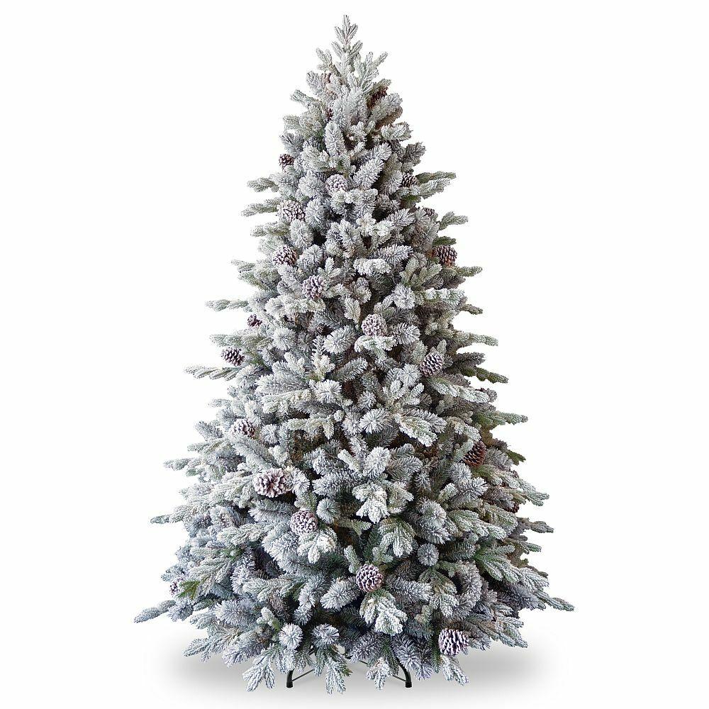 Frosted Dorchester Pine Feel ReaLee - 7.5Ft