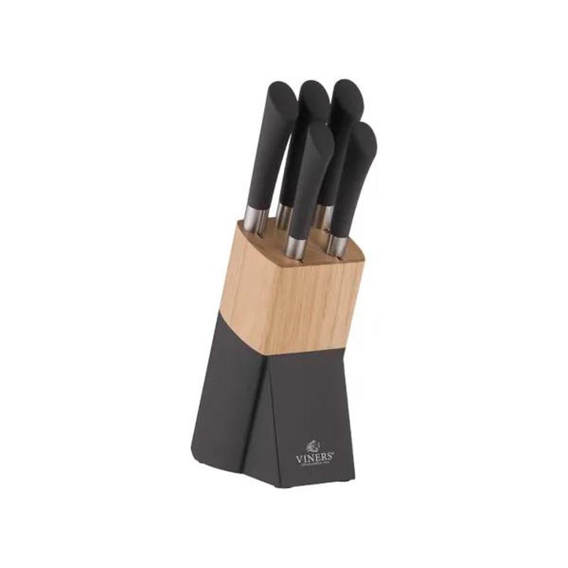 Allure 6 Pce Knife Block Set Giftbox