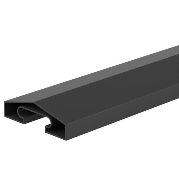 Durapost Capping Rail Antracite Grey 1830mm X 65mm