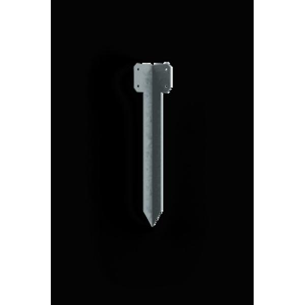 Railway Sleeper Corner Pin Single Bracket Galvanised