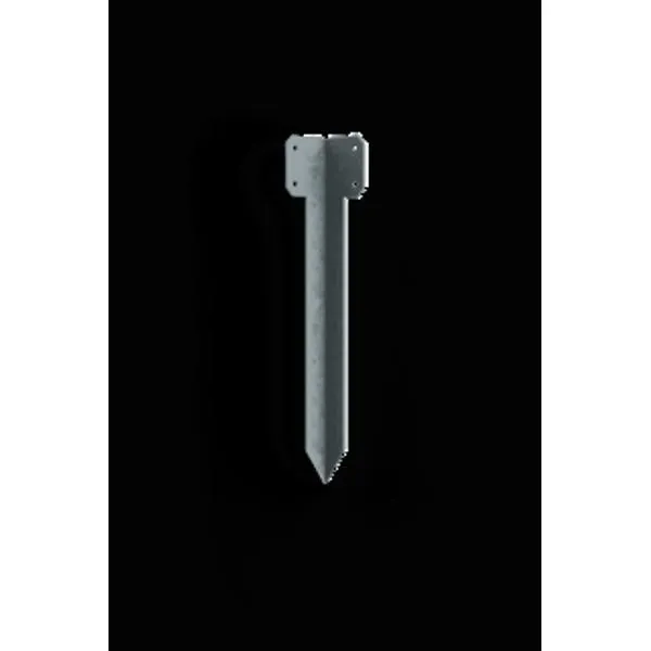 Railway Sleeper Corner Pin Single Bracket Galvanised