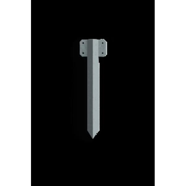 Railway Sleeper Straight Joint Single Pin Galvanised