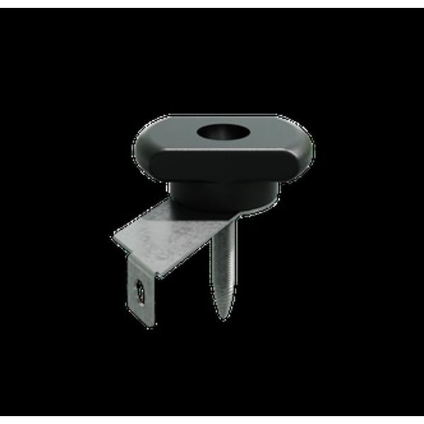 Durapost Capping Rail Fixing Black