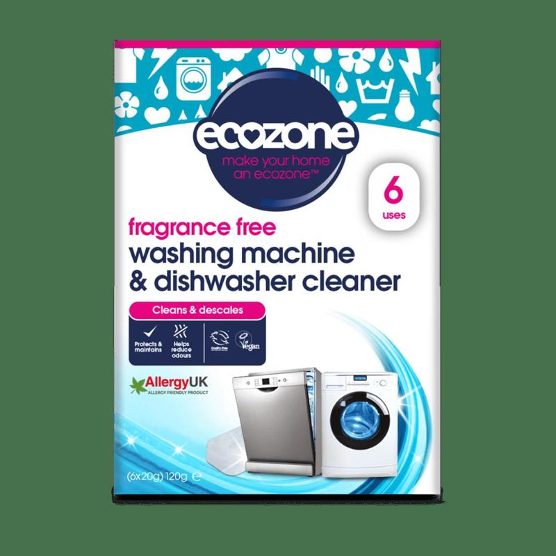 Ecozone Washing Machine & Dishwasher Cleaner 6 Tablets