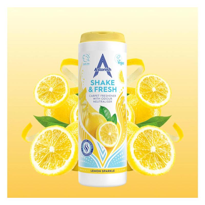 Astonish Shake & Fresh Lemon Sparkle 400G