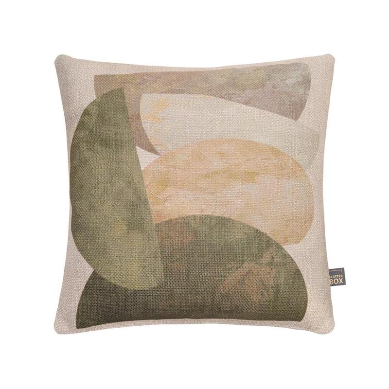 Scatterbox Goe Stack Cushion 45 X 45cm Green