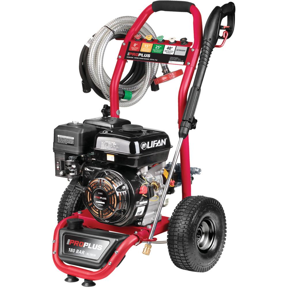 Proplus 7Hp Petrol Washer & Pump 180 Bar With Detergent Tank