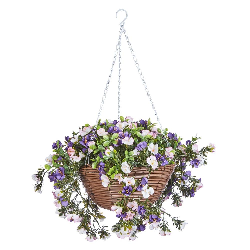 Petunias Hanging Regal Basket